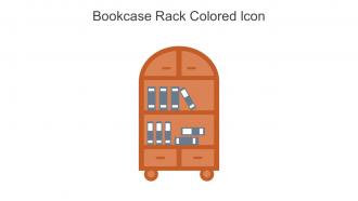 Bookcase Rack Colored Icon In Powerpoint Pptx Png And Editable Eps Format