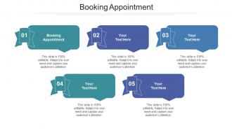 Booking Appointment Ppt Powerpoint Presentation Portfolio Styles Cpb