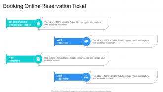Booking Online Reservation Ticket In Powerpoint And Google Slides Cpb
