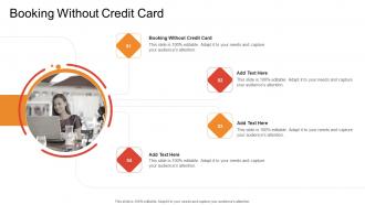 Booking Without Credit Card In Powerpoint And Google Slides Cpb