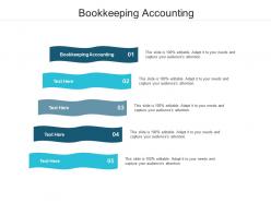 Bookkeeping accounting ppt powerpoint presentation infographic template shapes cpb