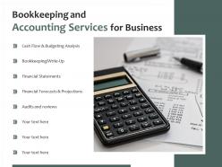 Bookkeeping and accounting services for business
