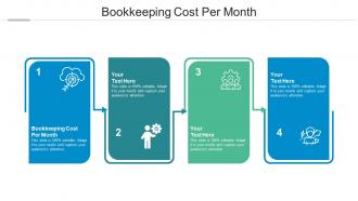 Bookkeeping cost per month ppt powerpoint presentation infographic template portfolio cpb