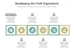 Bookkeeping non profit organizations ppt powerpoint presentation summary demonstration cpb