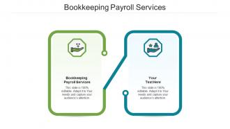 Bookkeeping payroll services ppt powerpoint presentation infographic template elements cpb