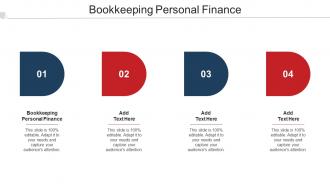 Bookkeeping Personal Finance Ppt Powerpoint Presentation Template Cpb