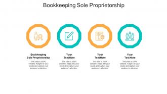 Bookkeeping sole proprietorship ppt powerpoint presentation slides visuals cpb