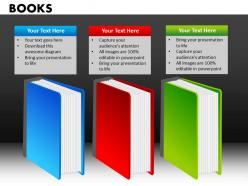 39605259 style variety 2 books 1 piece powerpoint presentation diagram infographic slide