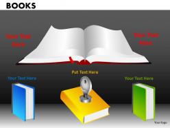 11632113 style variety 2 books 1 piece powerpoint presentation diagram infographic slide