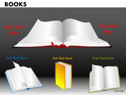 19634265 style variety 2 books 1 piece powerpoint presentation diagram infographic slide