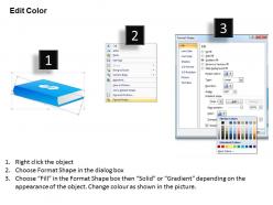 22276184 style variety 2 books 1 piece powerpoint presentation diagram infographic slide