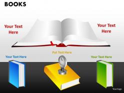 935163 style variety 2 books 1 piece powerpoint presentation diagram infographic slide