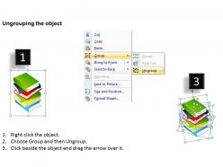 50373223 style variety 2 books 1 piece powerpoint presentation diagram infographic slide