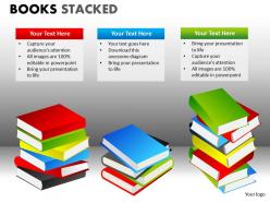 8936972 style variety 2 books 1 piece powerpoint presentation diagram infographic slide