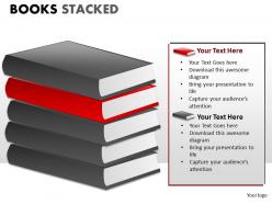 Books stacked ppt 5