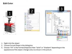 8240567 style variety 2 books 1 piece powerpoint presentation diagram infographic slide