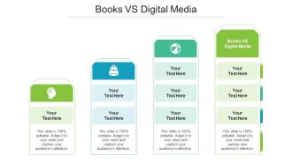Books vs digital media ppt powerpoint presentation summary infographic template cpb