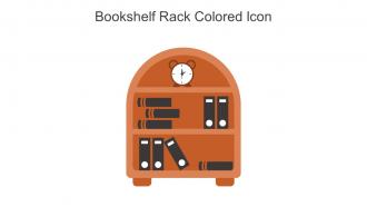 Bookshelf Rack Colored Icon In Powerpoint Pptx Png And Editable Eps Format