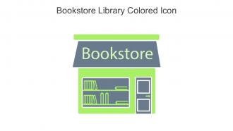 Bookstore Library Colored Icon In Powerpoint Pptx Png And Editable Eps Format
