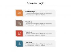 Boolean logic ppt powerpoint presentation infographics file formats cpb