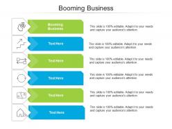 Booming business ppt powerpoint presentation pictures graphic images cpb