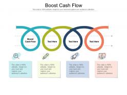 Boost cash flow ppt powerpoint presentation summary maker cpb