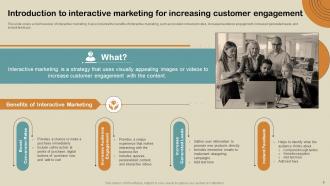 Boost Customer Engagement With Interactive Marketing Powerpoint Presentation Slides MKT CD Images Graphical