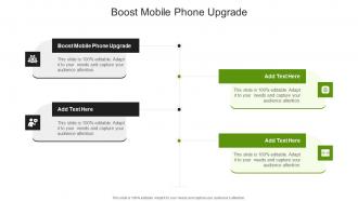 Boost Mobile Phone Upgrade In Powerpoint And Google Slides Cpb
