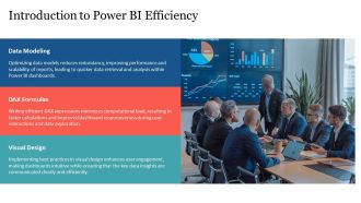 Boost Power BI Dashboard Efficiency PPT Slides AT Professionally Unique