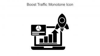 Boost Traffic Monotone Icon In Powerpoint Pptx Png And Editable Eps Format
