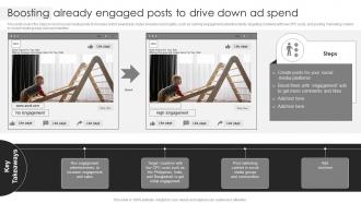 Boosting Already Engaged Posts To Drive Down Ad Spend Business Client Capture Guide