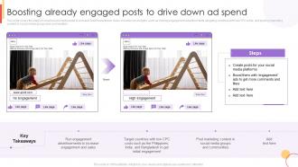Boosting Already Engaged Posts To Drive Down Ad Spend New Customer Acquisition Strategies To Drive Business