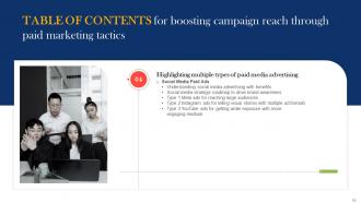 Boosting Campaign Reach Through Paid Marketing Tactics Powerpoint Presentation Slides MKT CD V Graphical Informative