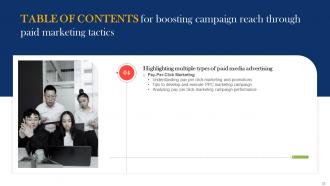 Boosting Campaign Reach Through Paid Marketing Tactics Powerpoint Presentation Slides MKT CD V Impactful Analytical