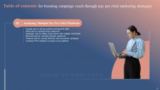 Boosting Campaign Reach Through Pay Per Click Marketing Strategies MKT CD V Informative Engaging