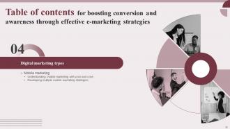 Boosting Conversion and Awareness Through Effective E Marketing Strategies MKT CD Ideas Informative