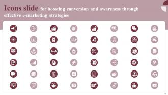 Boosting Conversion and Awareness Through Effective E Marketing Strategies MKT CD Impressive Informative