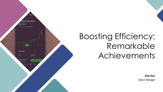 Boosting Efficiency Remarkable Achievements PPT Sample AT