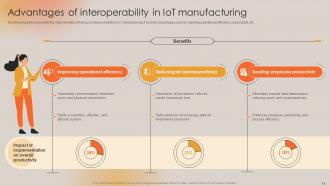 Boosting Manufacturing Efficiency With IoT Technology Powerpoint Presentation Slides Impactful Ideas
