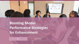 Boosting Model Performance Strategies For Enhancement PPT Sample ST AI