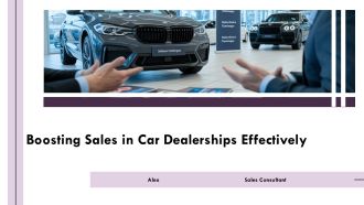 Boosting Sales In Car Dealerships Effectively PPT Example AT