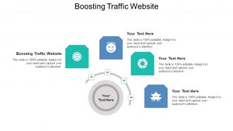 Boosting traffic website ppt powerpoint presentation outline summary cpb