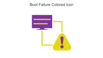Boot Failure Colored Icon In Powerpoint Pptx Png And Editable Eps Format