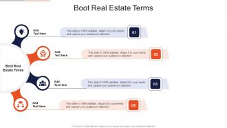 Boot Real Estate Terms In Powerpoint And Google Slides Cpb