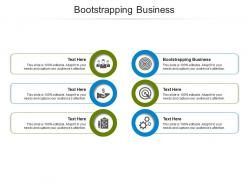 Bootstrapping business ppt powerpoint presentation layouts images cpb