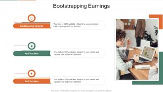 Bootstrapping Earnings In Powerpoint And Google Slides Cpb