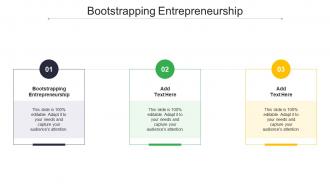 Bootstrapping Entrepreneurship In Powerpoint And Google Slides Cpb