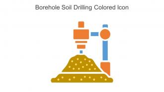 Borehole Soil Drilling Colored Icon In Powerpoint Pptx Png And Editable Eps Format