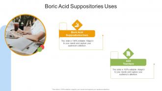 Boric Acid Suppositories Uses In Powerpoint And Google Slides Cpb