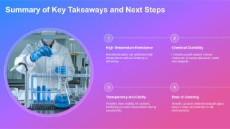 Borosilicate Glass Lab Equipment Quality PPT Presentation AT Appealing Slides